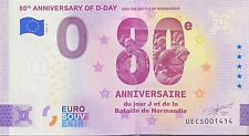 Billet euro 80th d'occasion  Descartes