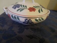 Spongeware tureen lid for sale  NORTH BERWICK