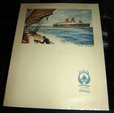 Rms mauretania luncheon for sale  WORCESTER