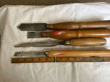 Four chisels used for sale  TONBRIDGE