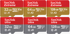 Tarjeta de memoria SanDisk 32 GB 64 GB 128 GB ULTRA EXTREME PRO Micro SDXC SDHC A1 V30 U3 segunda mano  Embacar hacia Mexico