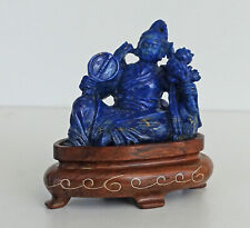 Chine statuette lapis d'occasion  Bollwiller