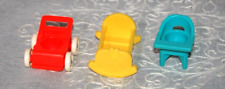 Vintage Fisher Price Original Little People Doll House Furniture Hi Chair Rocker, used for sale  Shipping to South Africa