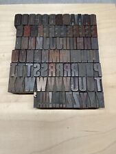 Wooden letterpress type for sale  LEATHERHEAD