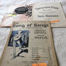 victorian sheet music for sale  WATCHET