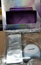 Crest 3d White Whitestrips With Light Teeth Whitening Strips -10 pieces for sale  Shipping to South Africa