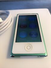 Apple iPod nano 7th Generation Green (16 GB) NEW BATTERY   FLAWLESS SCREEN X4, used for sale  Shipping to South Africa