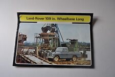 Land rover 109 for sale  LYNDHURST
