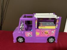 Mattel BARBIE Fresh 'N Fun Purple FOOD TRUCK Veículo Alguns Acessórios Play Cook, usado comprar usado  Enviando para Brazil