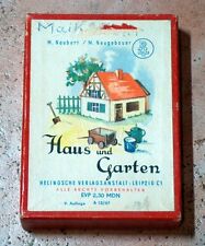 DDR Kartenspiel " Haus und Garten " Neubert Neugebauer Helingsche Leipzig 1967, gebraucht gebraucht kaufen  Bad Sulza