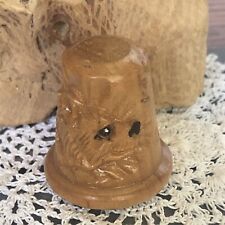 Thimble carved wooden for sale  Riverside
