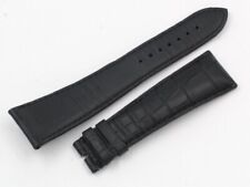 Accessori Omega Watch Cinturino Originale Alligatore Nero Unisex Ansa 24mm comprar usado  Enviando para Brazil