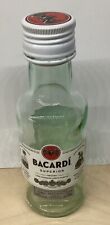 For Mike - Empty Bacardi Rum 100ml Glass Bottle for sale  Shipping to South Africa