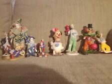 Various clown figurines for sale  Loogootee