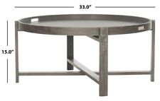 table wood coffee grey modern for sale  Whitestown