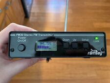 Ramsey FM30 Stereo Low Power FM Home Gym Audio HiFi Transmitter LCD LPFM Part 15 for sale  Shipping to South Africa