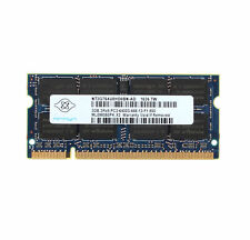 Lote # de Memória RAM 2Rx8 para Notebook Nanya 8GB PC3-10600S 2GB PC2-6400S DDR2 DDR3 SODIMM comprar usado  Enviando para Brazil