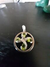 Sterling silver peridot for sale  AYR