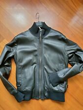 Bomber jacket leather usato  Bologna