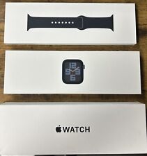 Used, Apple Watch SE 44mm GPS Midnight Case Sport Band Never Used for sale  Shipping to South Africa