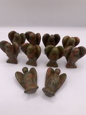 10x carved unakite for sale  LEIGH-ON-SEA