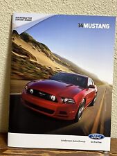Folheto de vendas original 2014 Ford Mustang 14 Shelby GT500 V6 GT Premium comprar usado  Enviando para Brazil
