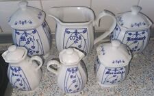 keramik blau weiß gebraucht kaufen  Hamburg