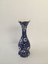 Used, Vintage Blue 5.25" CHARLOTTE Floral Bud Vase Royal Crownford Ironstone England for sale  Melbourne Beach