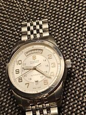 Usado, Victorinox Swiss Army relógio masculino fabricado na Suíça automático data do dia 24750 militar  comprar usado  Enviando para Brazil