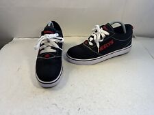 Used, Heelys Mens Size 9 Pro 20 Black/ Red Canvas Skate Wheel Shoes HE100757 for sale  Shipping to South Africa