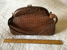 Crocodile skin handbag for sale  EDINBURGH