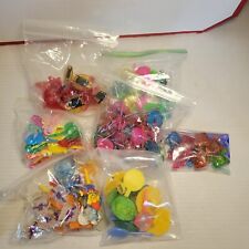 Lot Of  Cake Cupcake Toppers And Rings 80+ Variety Superman Fish Flowers Scooby for sale  Shipping to South Africa