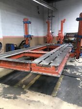 Used, 18ft X 7ft. 4 TOWERS AUTO BODY SHOP FRAME MACHINE - Guy chart Flex O Liner for sale  Brooklyn