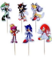 Sonic cake toppers for sale  Shipping to Ireland