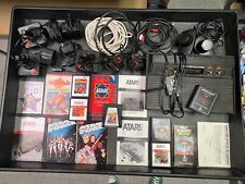 Working Atari CX-2600 Console Joysticks Paddles Powersticks Manuals Games LOT for sale  Shipping to South Africa