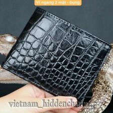 Używany, Oryginalne dwustronne portfele ze skórą krokodyla - ręcznie robione billfold - bardzo luksusoweVN44 na sprzedaż  Wysyłka do Poland