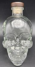 CRYSTAL HEAD VODKA Crânio de Vidro Garrafa Vazia 750ML Cortiça Original Dan Aykroyd, usado comprar usado  Enviando para Brazil