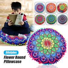 Round bohemian cushion for sale  Shipping to Ireland