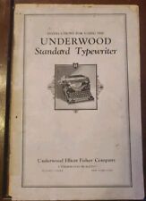 Underwood standard typewriter for sale  Shipping to Ireland
