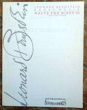 Leonard bernstein waltz for sale  NORWICH