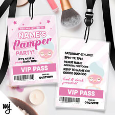Personalised pamper party for sale  DERBY