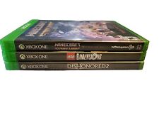 Xbox One Lot Of 3 Games - Dishonored 2 Minecraft Story Mode Lego Dimensions for sale  Shipping to South Africa