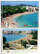 Cartões postais grandes (2) - SANTA EULÁLIA, ES CANA, IBIZA, ESPANHA (ALS1-26), usado comprar usado  Enviando para Brazil