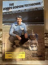Bobby robson testimonial for sale  COLCHESTER