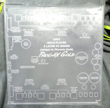 CUSTOM MADE PLEXIGLASS CIRCUIT BOARD LAYOUT FOR OLD SCHOOL PHOENIX GOLD MQ430 for sale  Shipping to South Africa