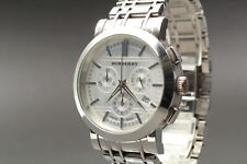 [Exc+5+5] Relógio masculino cronógrafo Burberry Bu1372 Heritage do Japão X078 JDM, usado comprar usado  Enviando para Brazil