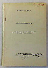 1962 Studies On Columbellidae Booklet ~ São Paulo, Brasil ~ Inglês e Português comprar usado  Enviando para Brazil