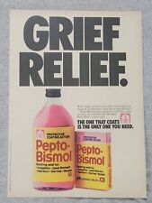 1984 página de publicidad de revista Pepto Bismol anuncio impreso vintage segunda mano  Embacar hacia Argentina