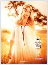 2012 PRETTY HIPPY GIRL TRUE Religion perfume 8"x10.75" revista anúncio M477 c comprar usado  Enviando para Brazil