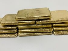 Barra de oro chatarra de 800 gramos para recuperación de oro fundida diferentes pines de computadora, usado segunda mano  Embacar hacia Argentina